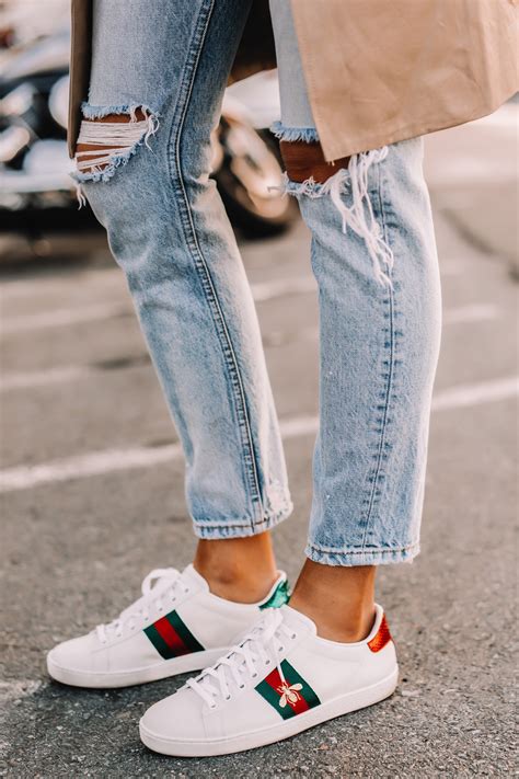 gucci ace sneakers saks|women's gucci sneakers sale.